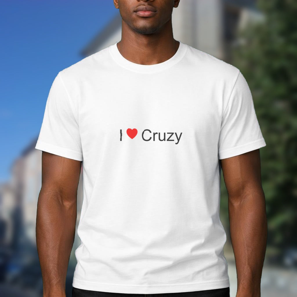 T-shirt I love cruzy