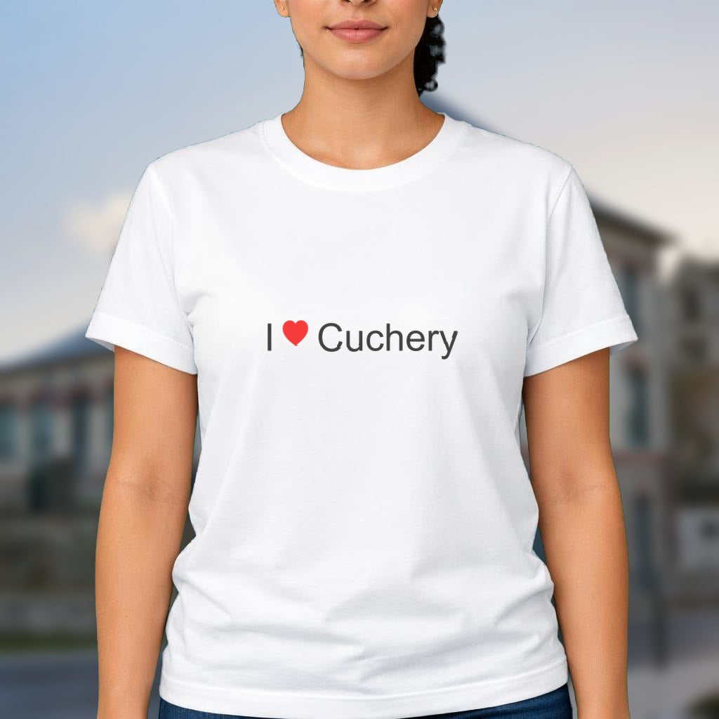 T-shirt I love cuchery