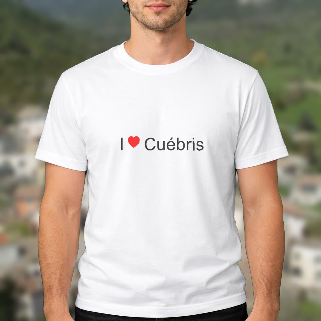 T-shirt I love cuébris