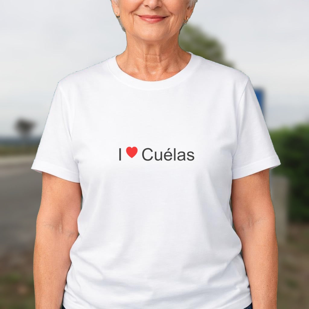 T-shirt I love cuélas