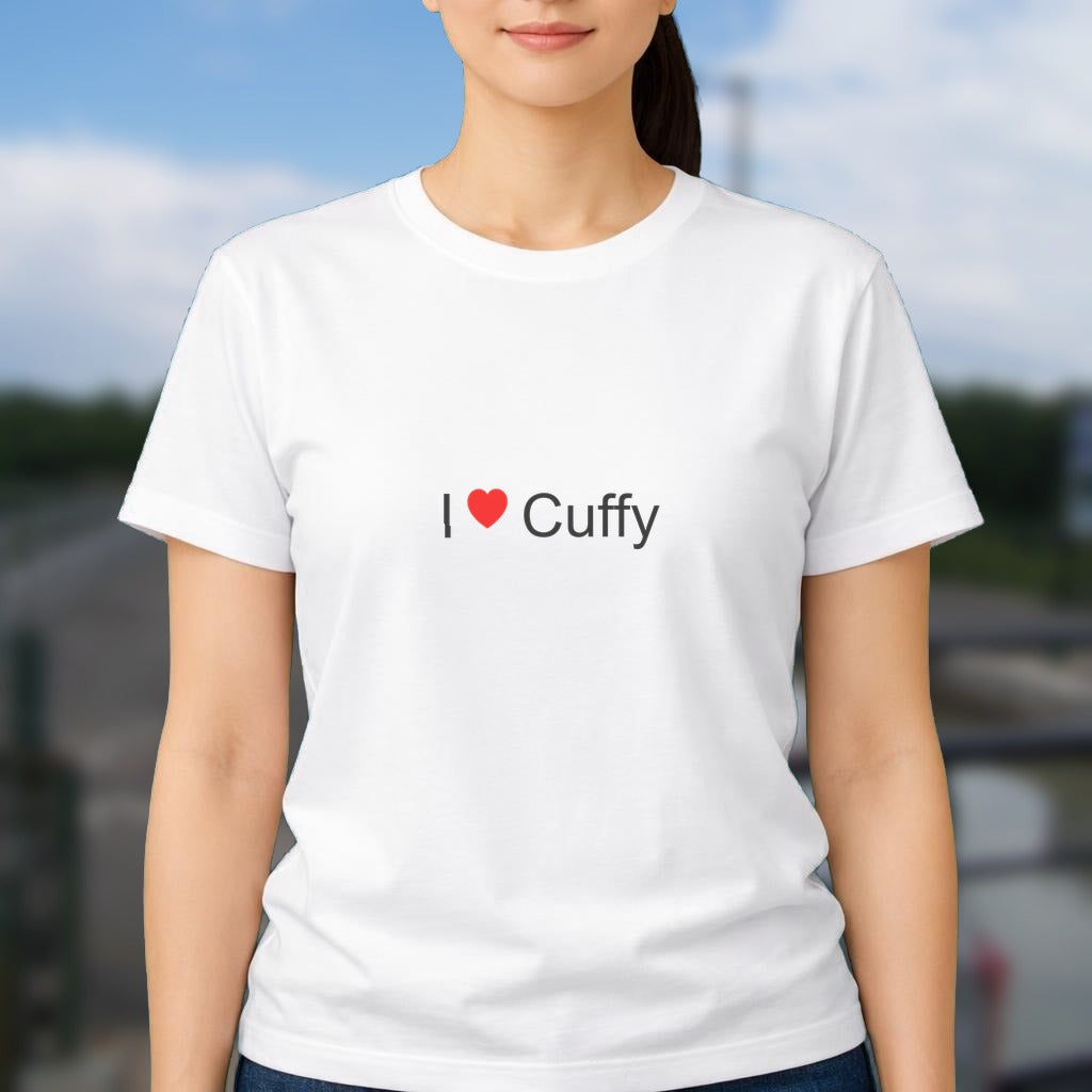 T-shirt I love cuffy