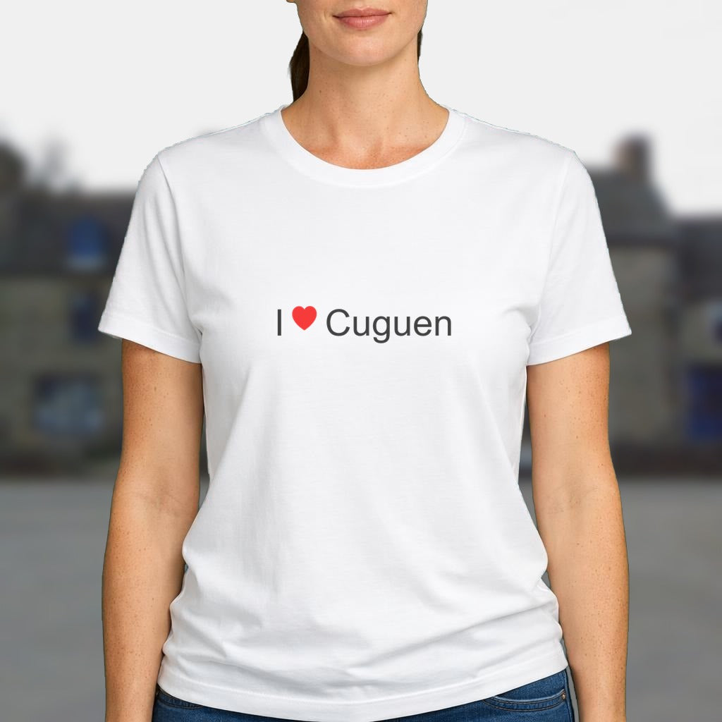 T-shirt I love cuguen