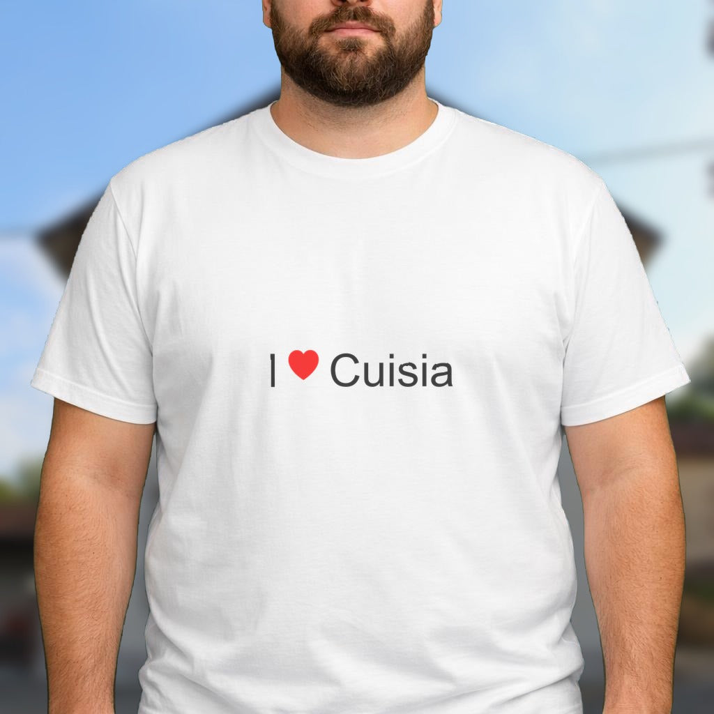 T-shirt I love cuisia