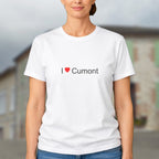T-shirt I love cumont