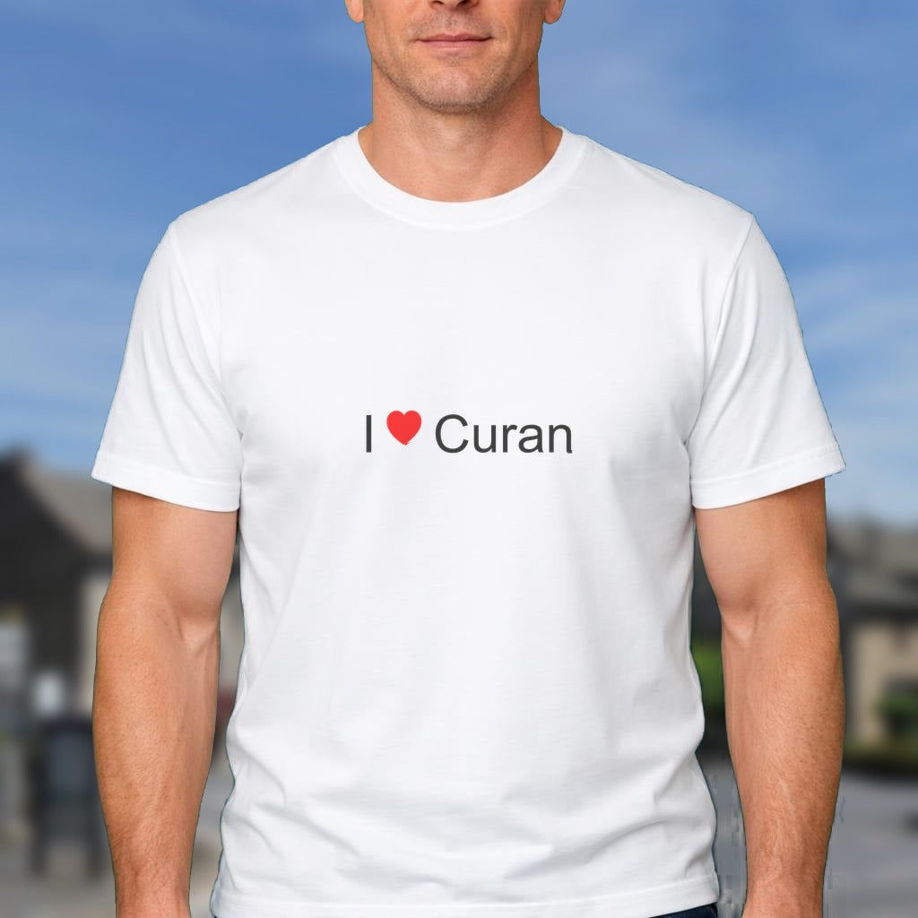 T-shirt I love curan