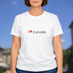 T-shirt I love curvalle