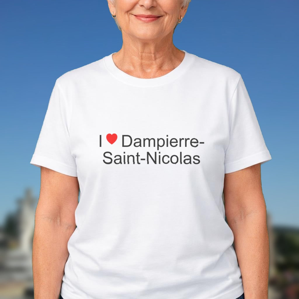 T-shirt I love dampierre-saint-nicolas