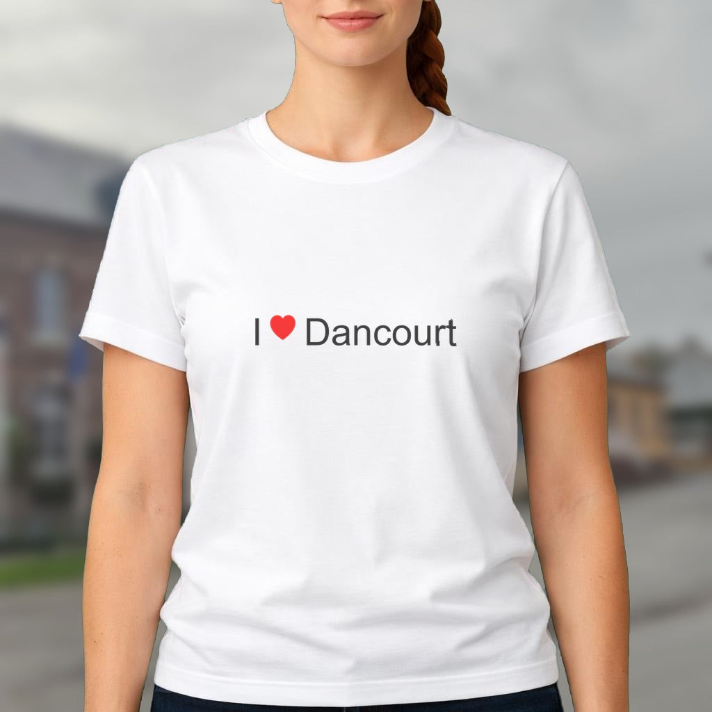 T-shirt I love dancourt