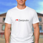 T-shirt I love danjoutin
