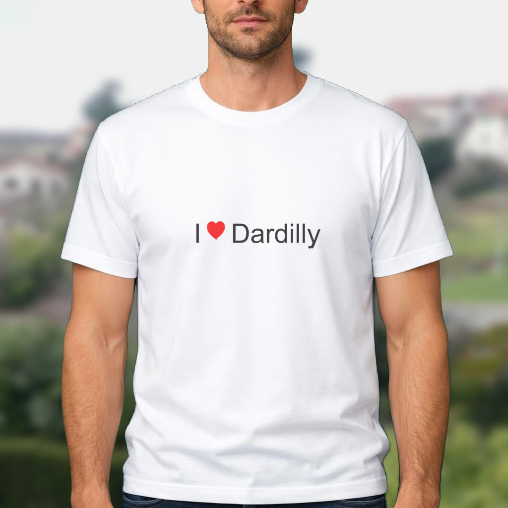 T-shirt I love dardilly