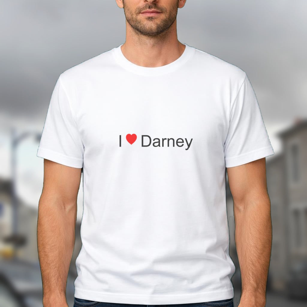 T-shirt I love darney