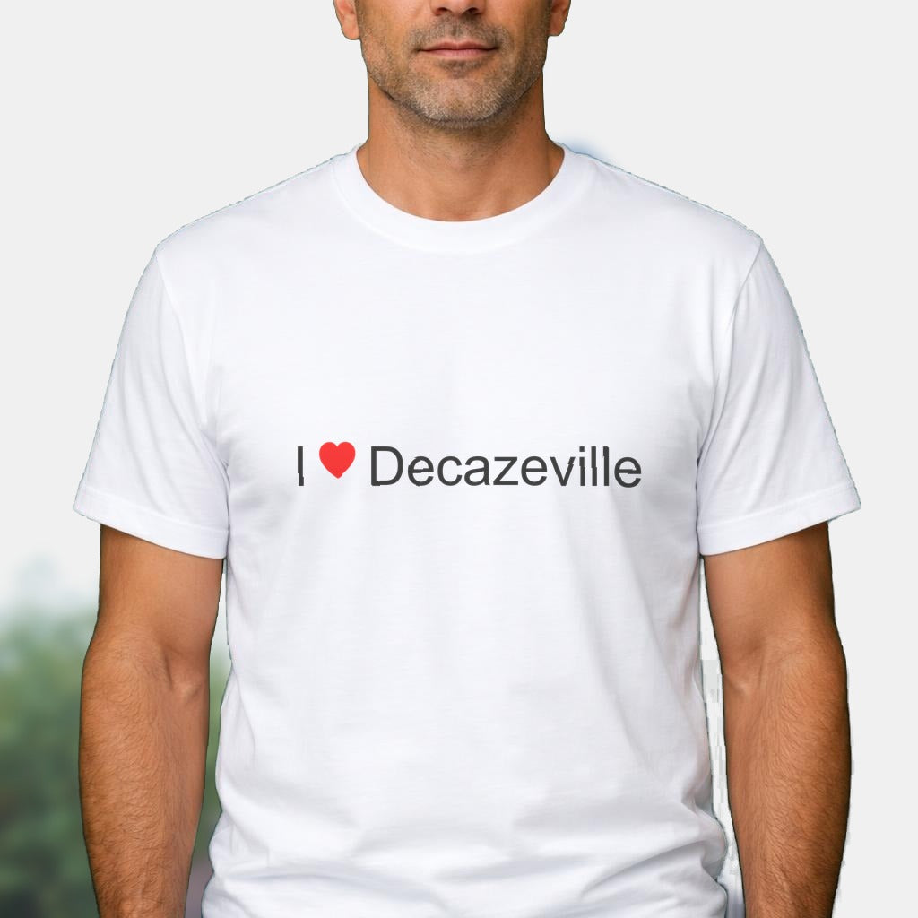 T-shirt I love decazeville