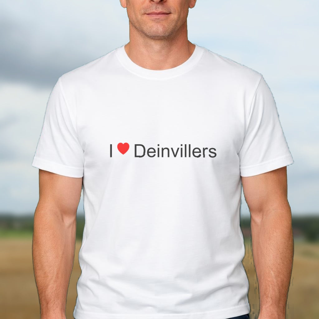 T-shirt I love deinvillers