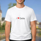 T-shirt I love delle