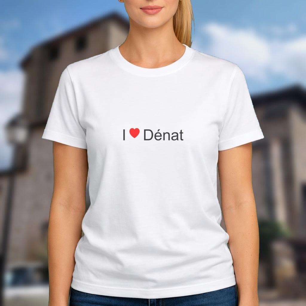 T-shirt I love dénat