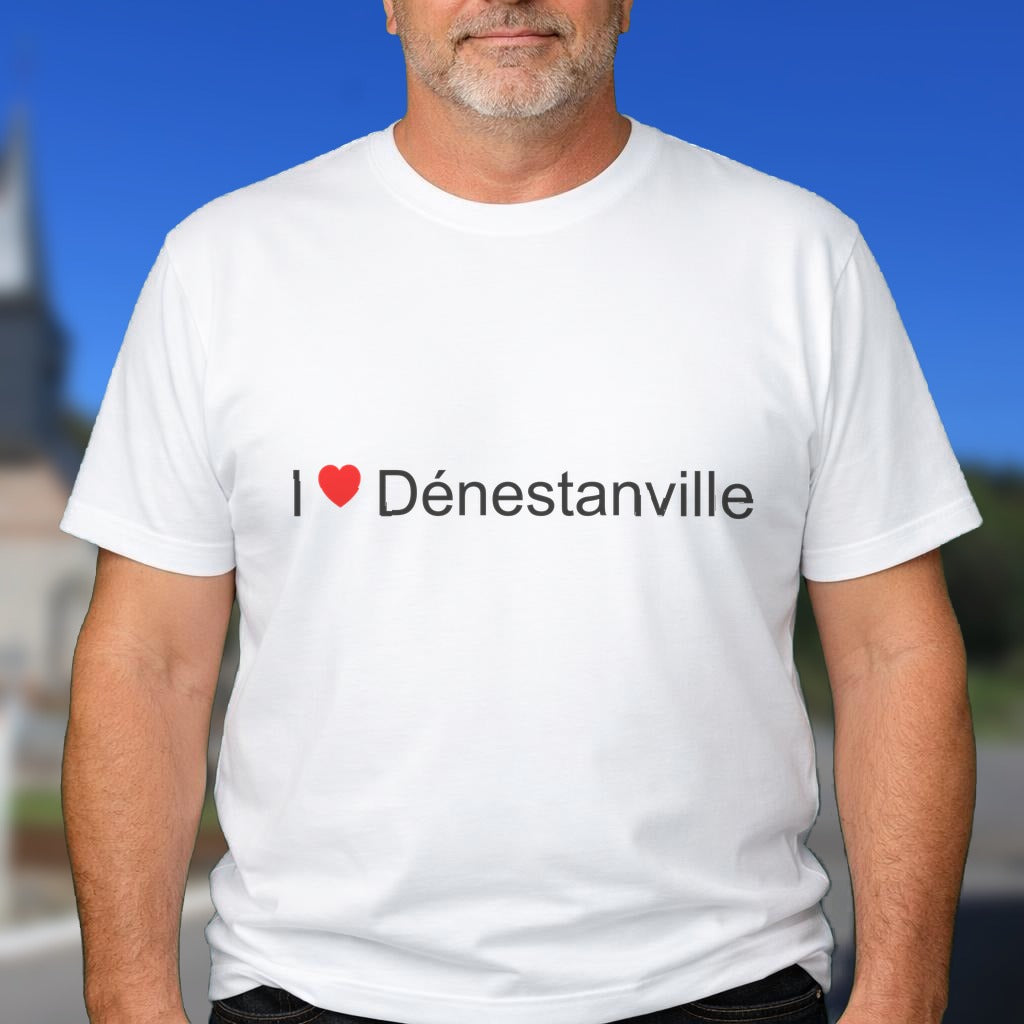 T-shirt I love dénestanville
