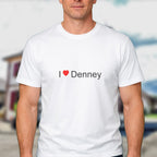 T-shirt I love denney