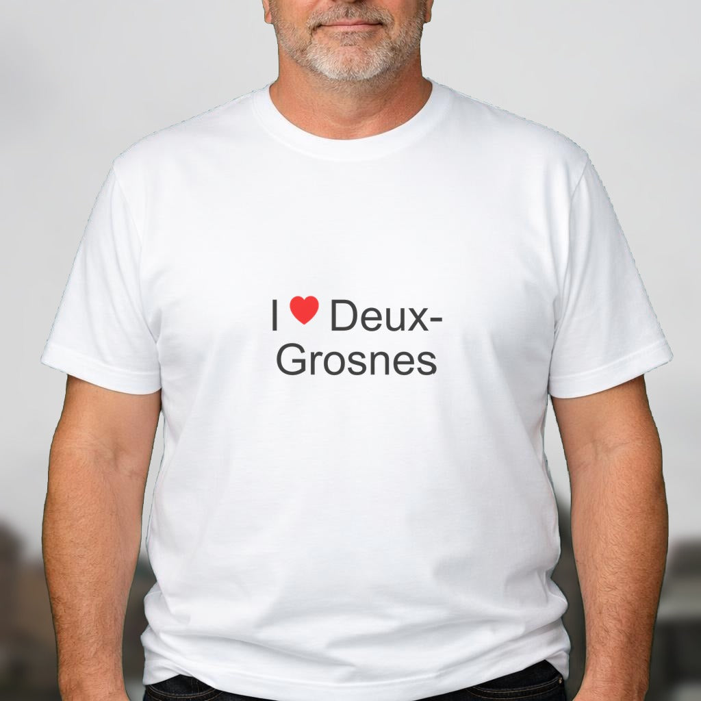 T-shirt I love deux-grosnes