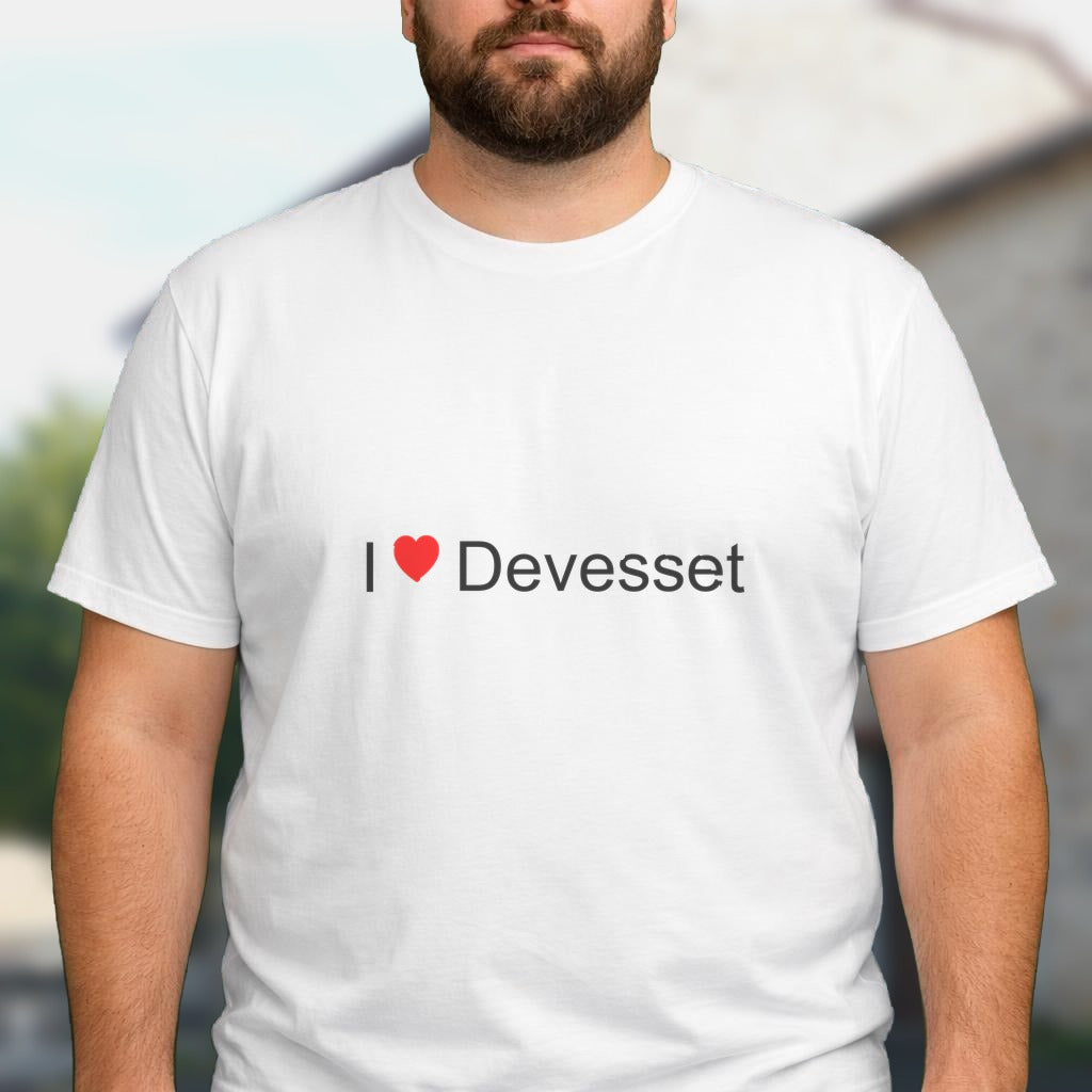 T-shirt I love devesset