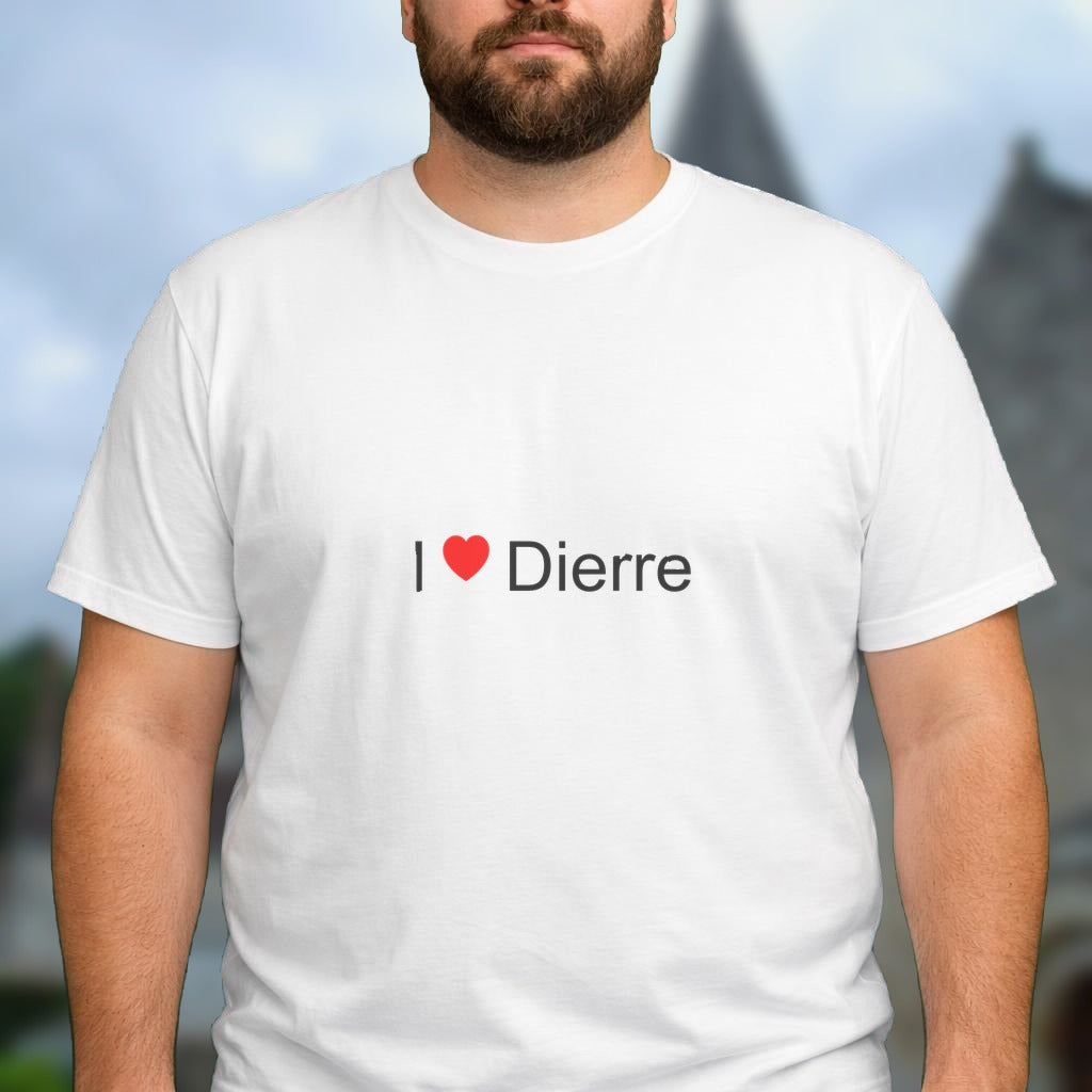 T-shirt I love dierre