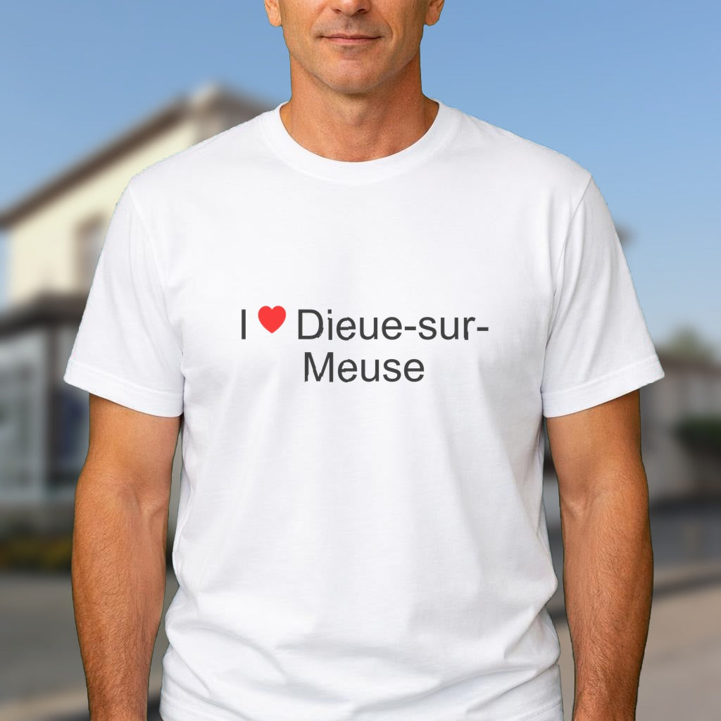 T-shirt I love dieue-sur-meuse