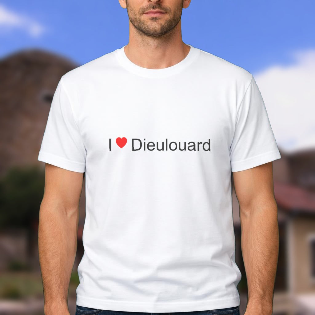 T-shirt I love dieulouard