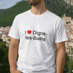 T-shirt I love digne-les-bains