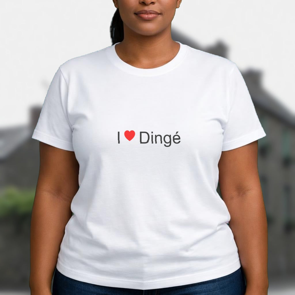 T-shirt I love dingé