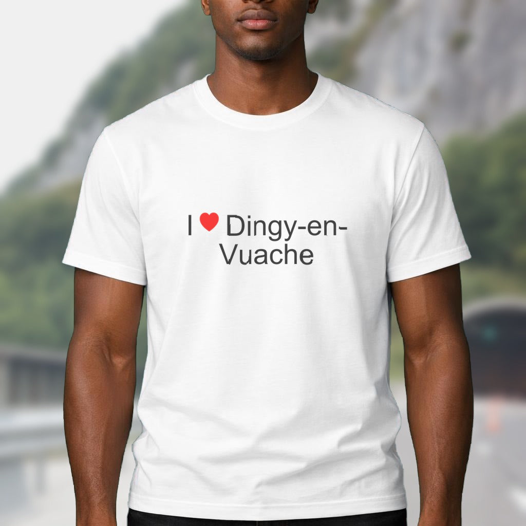 T-shirt I love dingy-en-vuache