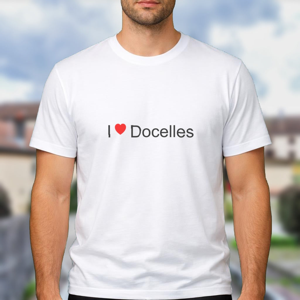 T-shirt I love docelles