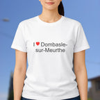 T-shirt I love dombasle-sur-meurthe