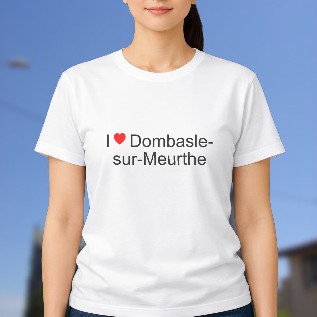 T-shirt I love dombasle-sur-meurthe