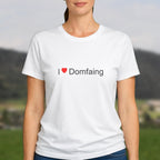 T-shirt I love domfaing