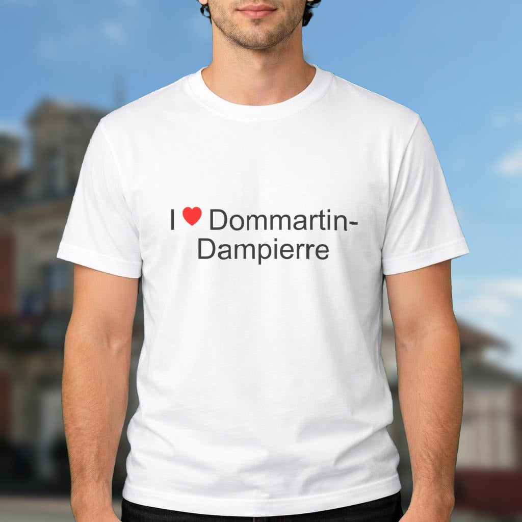 T-shirt I love dommartin-dampierre
