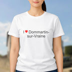 T-shirt I love dommartin-sur-vraine