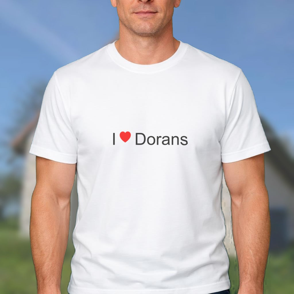 T-shirt I love dorans
