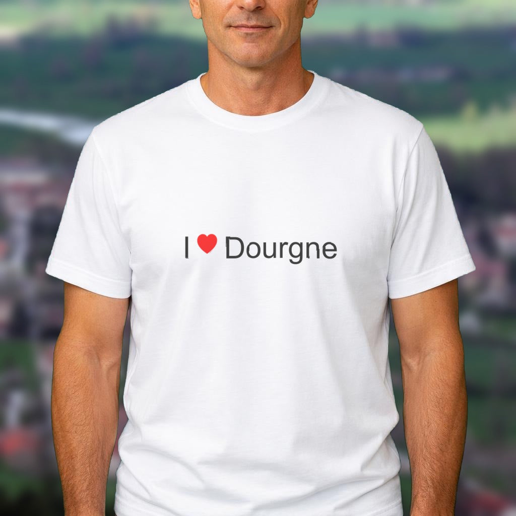 T-shirt I love dourgne