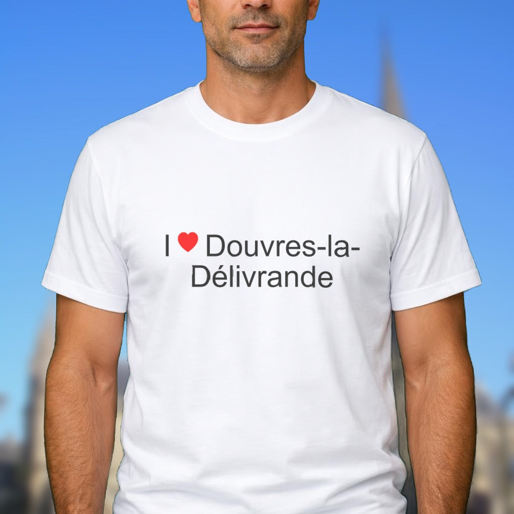 T-shirt I love douvres-la-délivrande