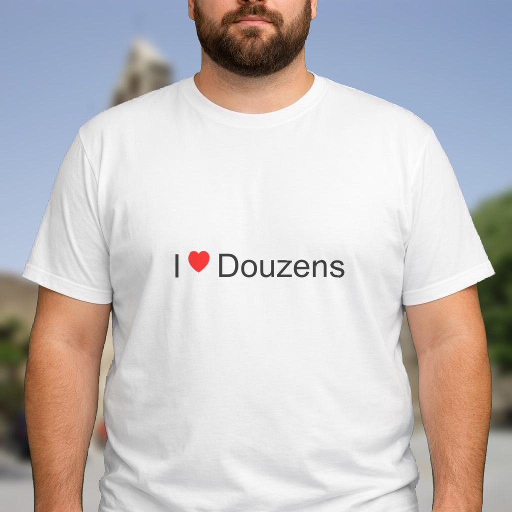 T-shirt I love douzens