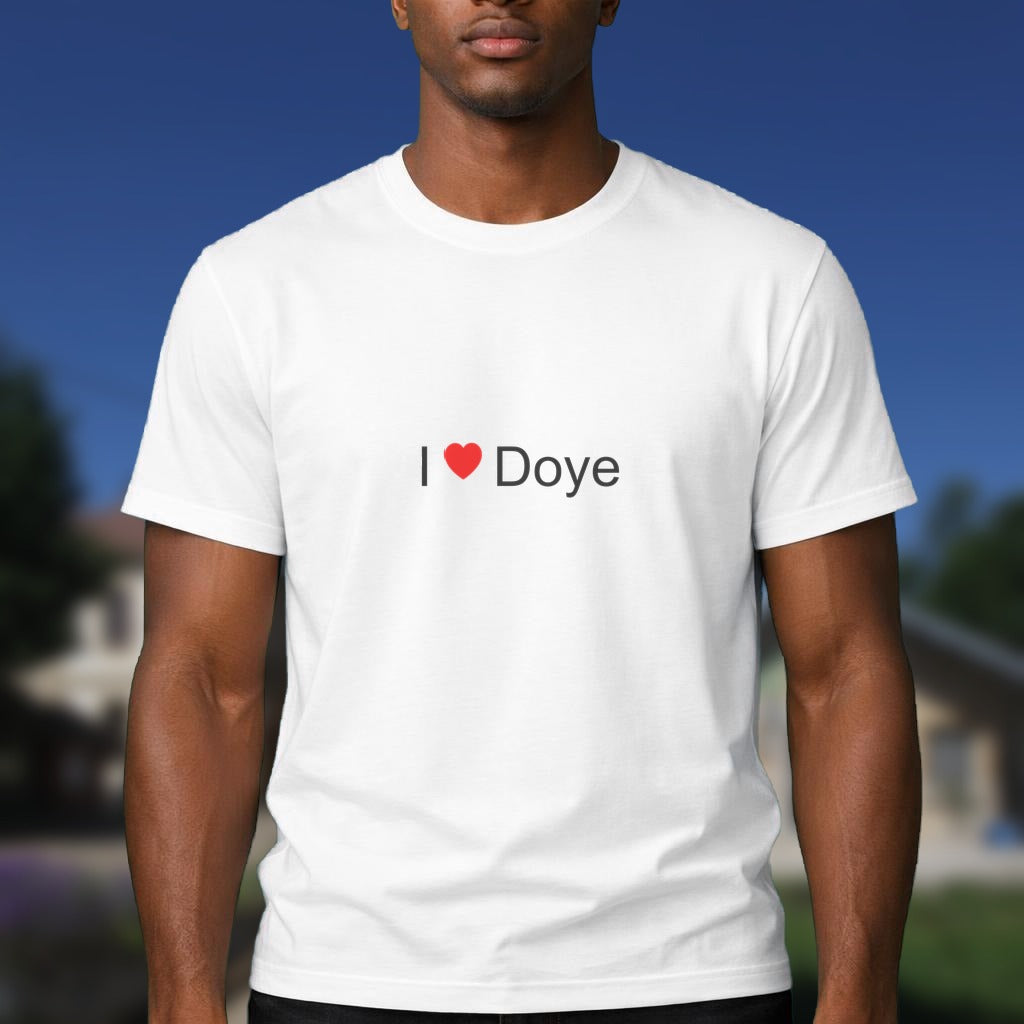 T-shirt I love doye