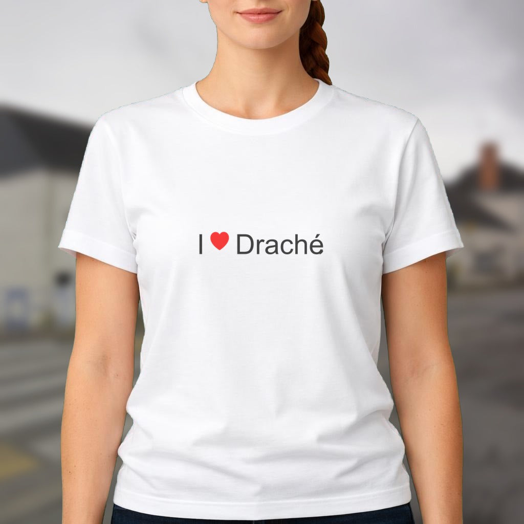 T-shirt I love draché
