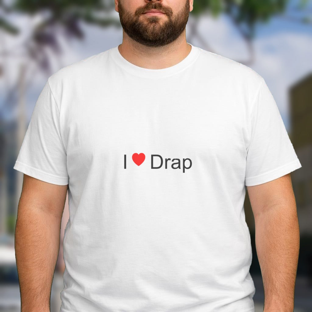 T-shirt I love drap
