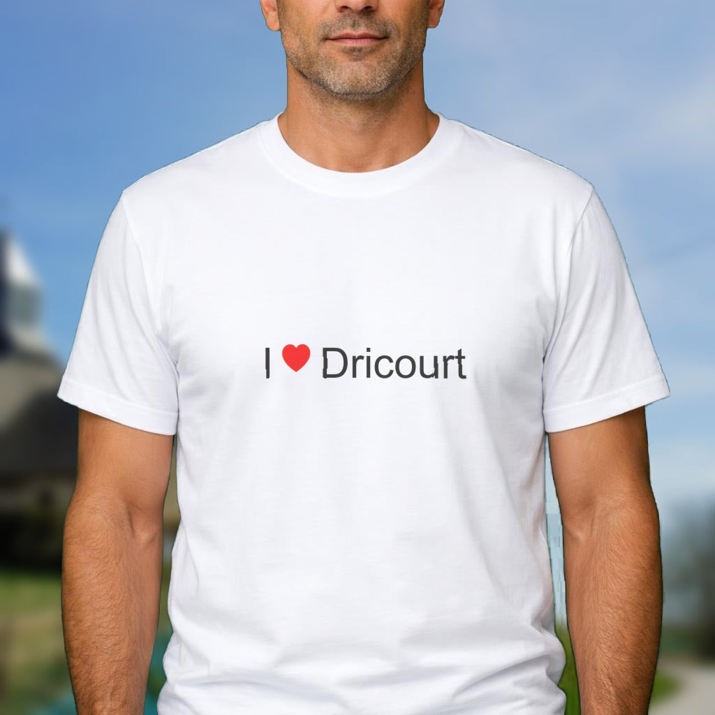 T-shirt I love dricourt