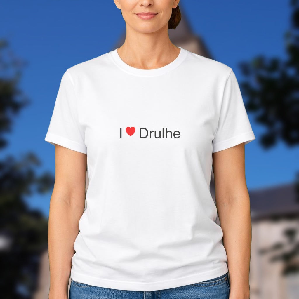 T-shirt I love drulhe