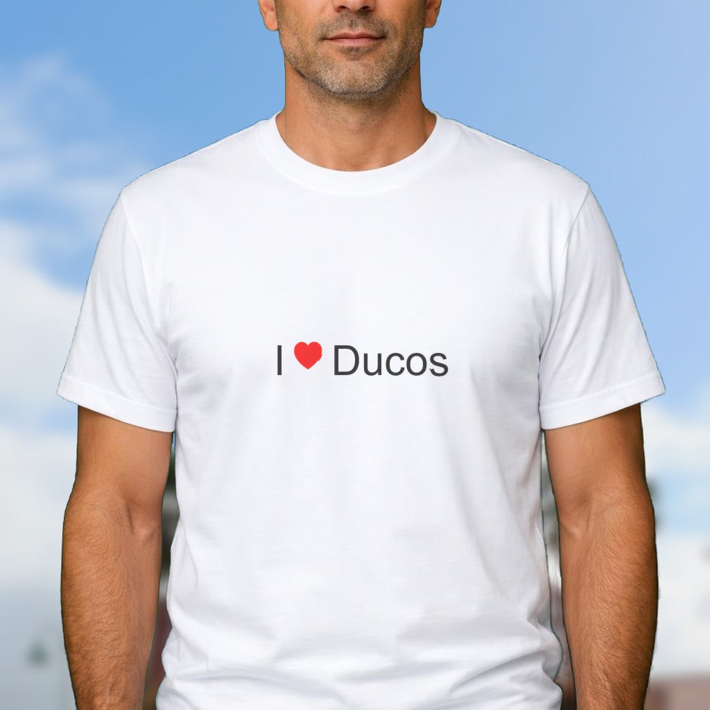 T-shirt I love ducos