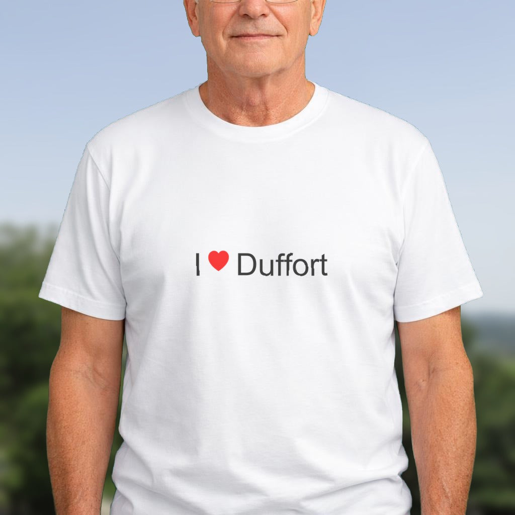 T-shirt I love duffort