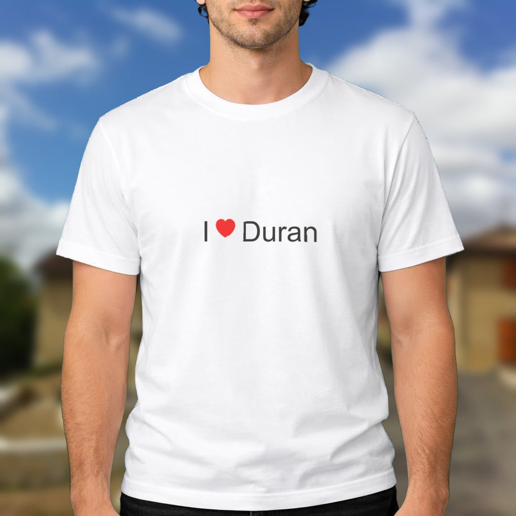 T-shirt I love duran