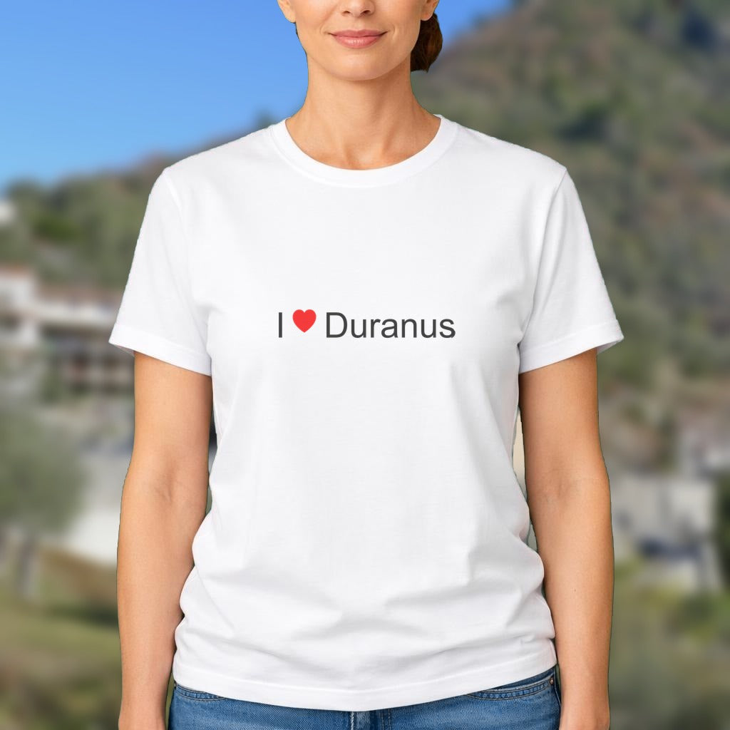 T-shirt I love duranus