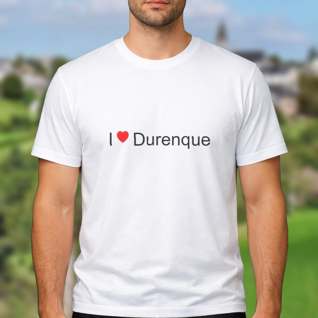 T-shirt I love durenque
