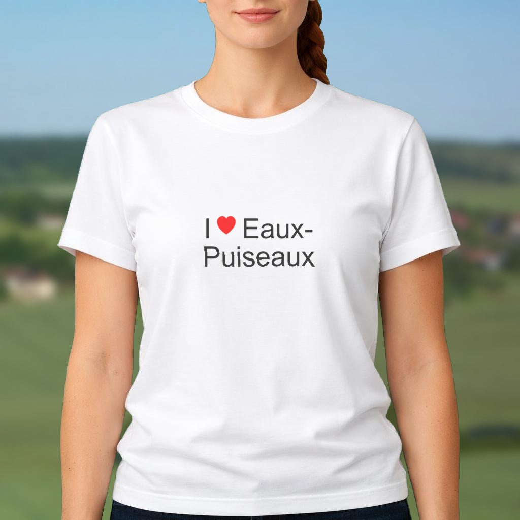 T-shirt I love eaux-puiseaux